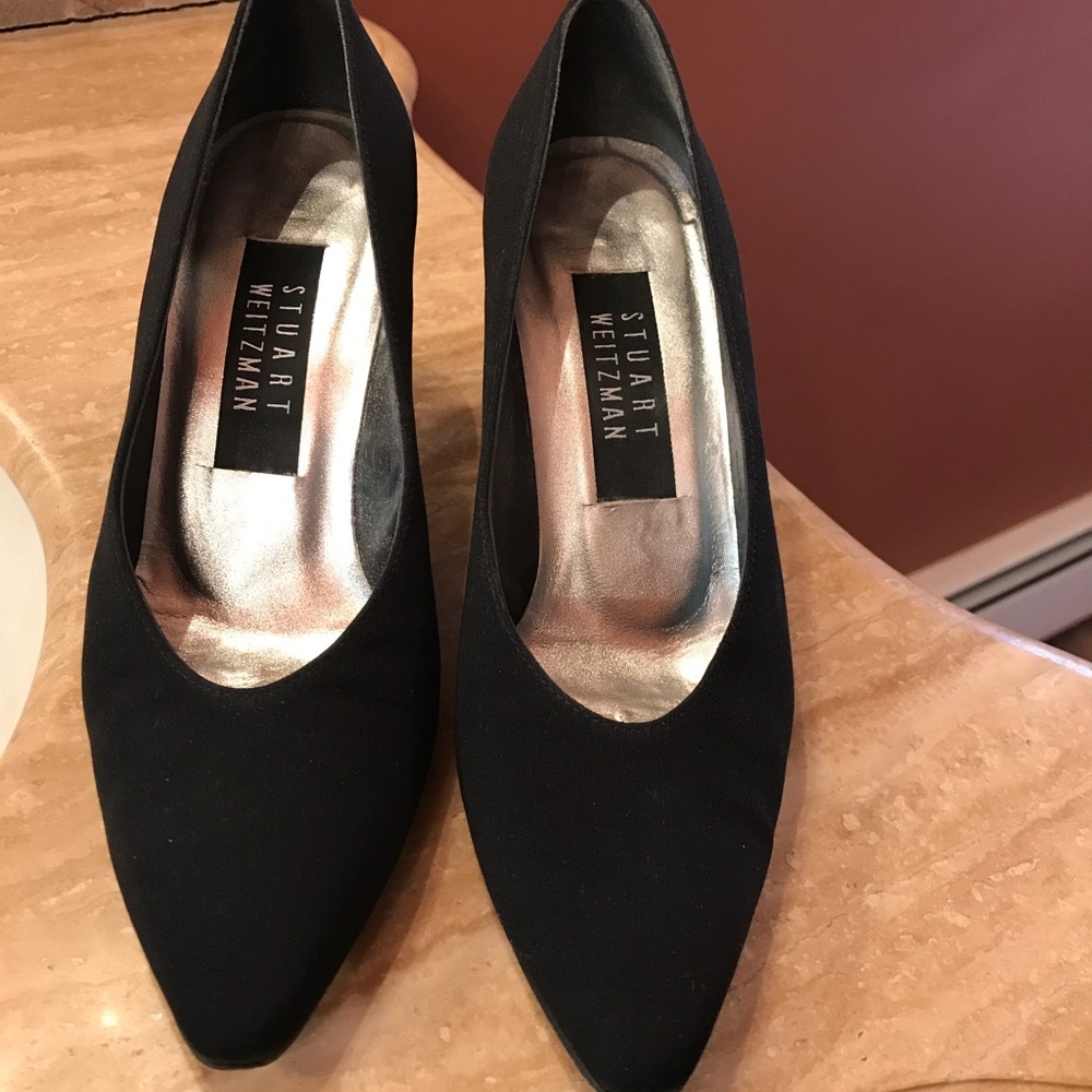 Stuart Weitzman Peau De Soie Pumps 5.5